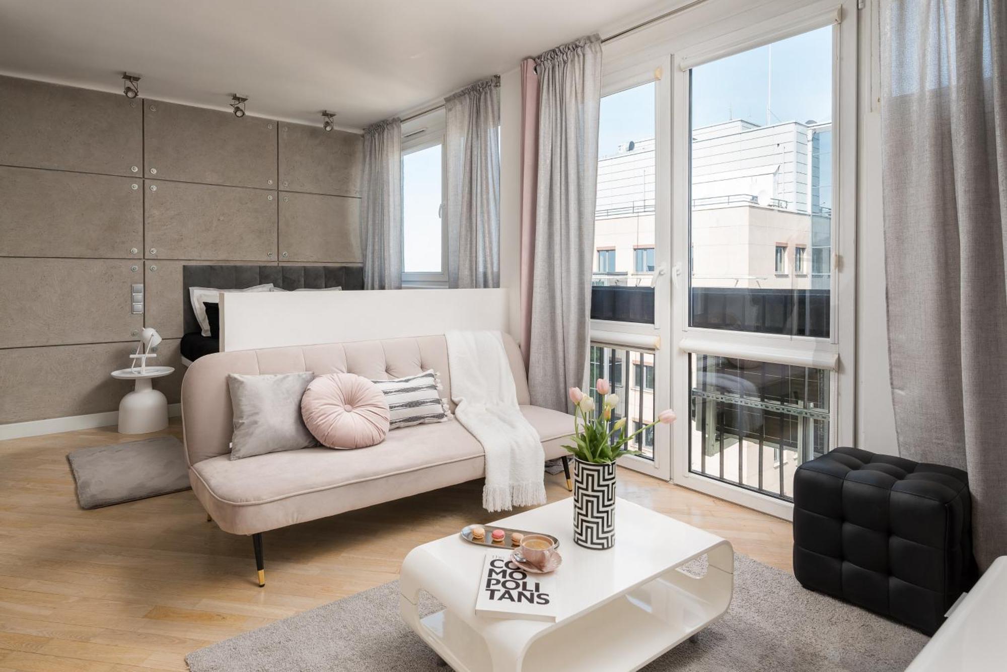 Air-Conditioned Premium Loft Warsaw Skyline Only 900 M To Central Station Εξωτερικό φωτογραφία